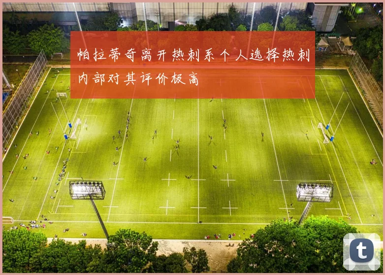 帕拉蒂奇离开热刺系个人选择热刺内部对其评价极高