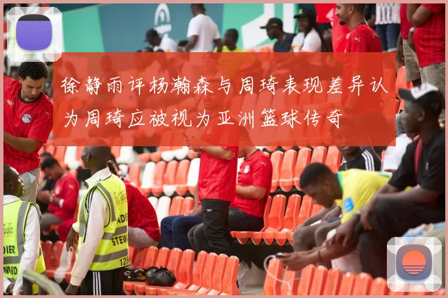 徐静雨评杨瀚森与周琦表现差异认为周琦应被视为亚洲篮球传奇